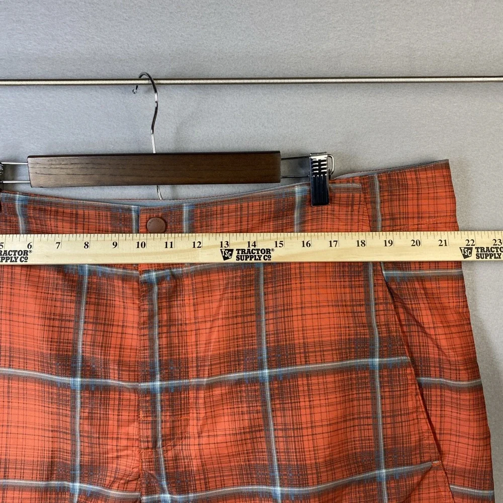 Columbia Waterton Board Shorts‎ Mens 42 Plaid Omni Shade UPF 30 Mesh Lined 10